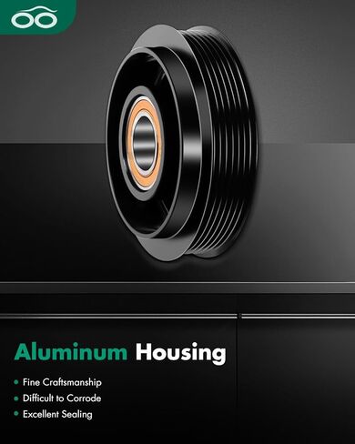 SCITOO AC Compressor Clutch Coil Assembly Fit for D-odge Nitro for J-eep Liberty 3.7L 2006 2007 2008 CO 10900C in Kuwait