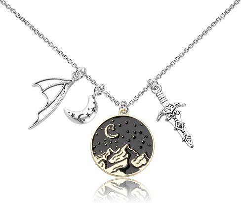 UJIMS A Court of Thorns and Roses Merch Literature Reading Bookmark Fantasy Reader Gift Bookish Book Lover Gift (NightCourtBookmarks) in Saudi Arabia
