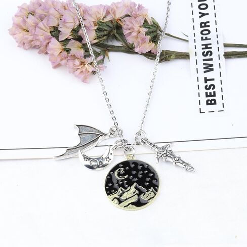 UJIMS A Court of Thorns and Roses Merch Literature Reading Bookmark Fantasy Reader Gift Bookish Book Lover Gift (NightCourtBookmarks) in Saudi Arabia