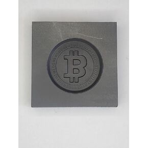 Bit Coin Round 3D Graphite Mold