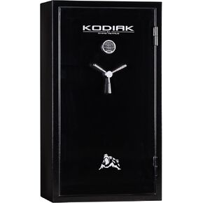 Kodiak Gun Safe for Rifles & Pistols, KBX5933 by Rhino Metals with New SafeX Security System, 46 Long Guns & 6 Handguns, 40 Minute Fire Protection, Door Organizer for Handguns & Ammo, 470lbs