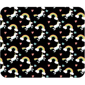 OTM Essentials Artist Series Fabric Mouse Pad, Flamingo & Flowers Animals