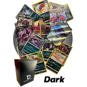 Dark Type TCG Random Assortment Bundle || Guaranteed Ultra Rare + 30 Random Cards + Dan123yal Deck Box