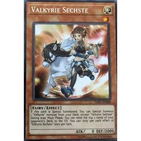 Yu-Gi-Oh! - Valkyrie Sechste - SAST-EN088 - Savage Strike - First Edition - Secret Rare