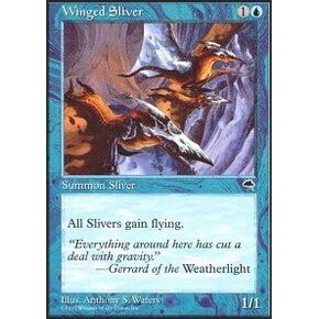 Magic The Gathering - Winged Sliver - Tempest