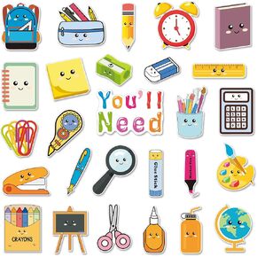 Classroom Teacher Management Magnet - 27PCS You'll Need Elementary Must Haves Teaching Tool, Large Size What You Will Need Magnetic Back to School Supplies for Blackboard Whiteboard Decoration in Saudi Arabia