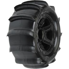 ProLine 1010110 Sling Shot 2.2 Sand Tires Mounted On Desperado Wheels