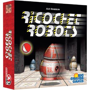 Rio Grande Games: Ricochet Robots - Abstract Strategy Board Game, Moving Robots, Find The Shortest Route, Party Game, Ages 14+, 1-100 Players