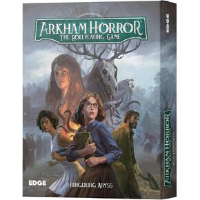 Asmodee Arkham Horror The Roleplaying Game Hungering Abyss Starter Set - Immersive RPG Adventure with Dynamic Pool System! Ages 14+, 2-6 Players, 1+ Hour Playtime