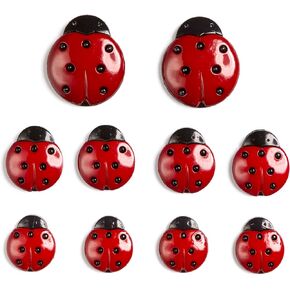Dress It Up Ladybugs Buttons Varies