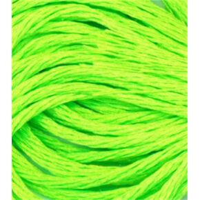 DMC 317W-E990 Light Effects Polyster Embroidery Floss, 8.7-Yard, Neon Green