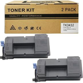 TK3432 Compatible for Kyocera ECOSYS MA5500ifx PA5500x Printer for Kyocera TK-3432 TK3432 Toner 2 Pack