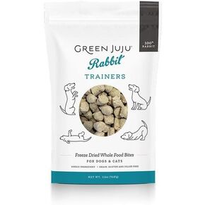 Rabbit Trainers Freeze-Dried Dog & Cat Treats, 2.5-oz