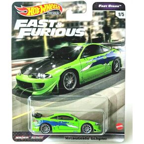 DieCast Hotwheels Mitsubishi Eclipse - 2021 Fast & Furious Fast Stars 1/5 [Green] 1:64 Scale Premium