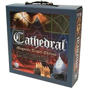 Cathedral Wood Portable Travel Strategy Board Game