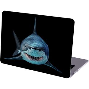 Compatible with MacBook Air 13 inch Retina Display with Touch ID, Hard Protective Shell with Keyboard Cover (M1 A2337 A2179 A1932, 2018 2019 2020 Release) - Shark - MC9485