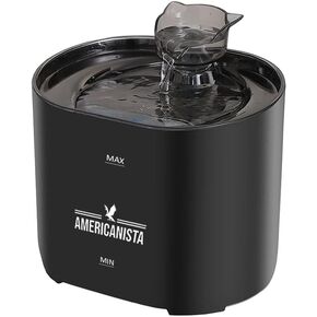Pet Water Fountain Dispenser for Drinking Indoor and Outdoor Automatic Fresh Water 2.2L Capacity Ultra-Quiet, Filtered & Efficient
