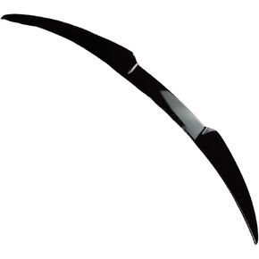 Compatible for Alfa Romeo Giulia 952 V Style Rear Spoiler Wing Caps Giulia 2.0T 2.2D 2016-2022 Rear Trunk Spoiler Caps Bodykits Tuning(Gloss Black)