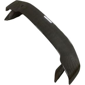 Compatible for Honda CRZ CR-Z ZF1 MU Style ASB Rear Trunk Spoiler Wing Lip Diffuers Trim Parts BodyKits(Bright Black)