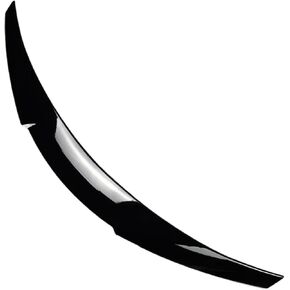Rear Wing Compatible for BMW E82 Rear Trunk Spoiler Lid 1 Series 135i 125i 123d 120i 120d M1 Rear Tail Wing Bodykit 2007-2014(Gloss Black)