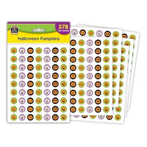 Teacher Created Resources Halloween Pumpkins Mini Stickers (TCR6946)