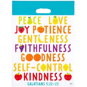 Fun Express Fruit of the Spirit Goody Bags - 50 Pieces