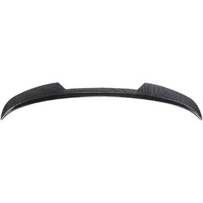 ABS Spoiler Cap Rear Wing Add-on Rear Lip Spoiler Decoration Accessories Compatible for Ford Fiesta ST-LINE MK7 Only 2008-2012(Carbon Look)