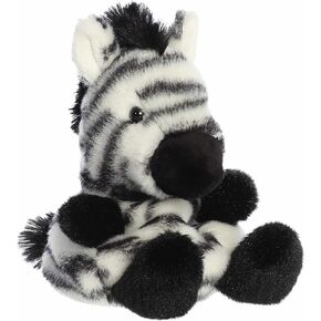 Aurora® Adorable Palm Pals™ Grévy Zebra™ Stuffed Animal - Fun Collectible Plush for Kids and Adult Collectors - Perfect for Decorating Rooms and Birthday Gifts - White 4 Inches