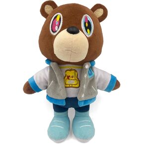 Kanye Bear Plush - 10 Inch Cute Plush Bear Stuffed Animal Toy – Soft and Adorable Gift for Kids, Boys, Girls, Birthdays, Easter, and Graduation
