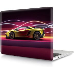 IVY Sports Car [L] Case for MacBook Pro Retina 15 (2012-2015, Models: A1398) Hard Shell Case with Keyboard Cover