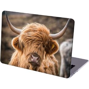 Compatible with MacBook Pro 14 inch Hard Protective Shell with Keyboard Cover (A2442 M1 Pro Max / A2779 M2, 2021/2023 Release) - Highland Cow - MC9818