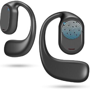 Open Ear Headphones VG333 2024 Version, Air Conduction Headphones Bluetooth 5.3 Touch Control Wireless Earbuds, Up to 70 Hours Playtime Earphones in Saudi Arabia