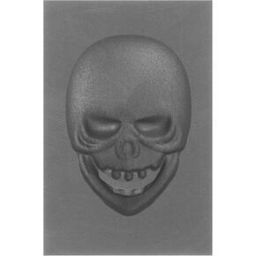 Skull 3D Graphite Molds Molds Crucible Casting Mould Metal Casting Gold Melting Silver Bar Metal Dies Graphite Molds for Casting Skeleton Gold Model