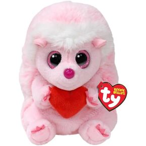 Ty Beanie Bellies Cheesecake The Pink Valentine Hedgehog - 6"