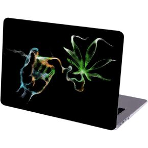 Case Compatible with MacBook Pro 13 inch, Hard Protective Shell with Keyboard Cover (M1 A2338 A2289 A2251 A2159 A1989 A1706 A1708, 2016-2020 Release) - Smoking Weed 420
