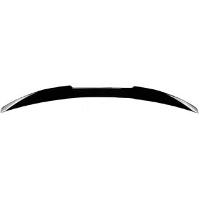 1pcs Rear Trunk Boot Spoiler Lip Compatible for KIA Stinger 2017-2023 Gloss Black/Carbon Fiber Style Rear Trunk Boot Spoiler Lip(Glossy Black)