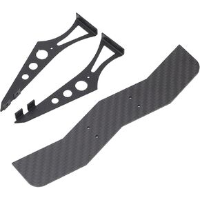High Performance RC Car Tail Wing, Universal Rear Spoiler with,Capacity Wide Compatible for 1/10 Scale RC Cars,Design for TT02 XV01 PTG2