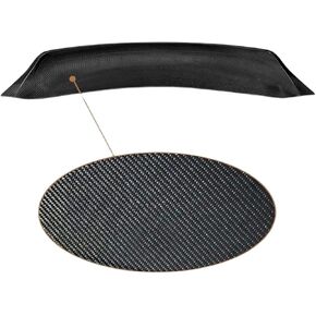 Spoiler Cayman Carbon Fiber Rear Trunk Lip Wing Spoiler Cover Compatible For Porsche 718(Carbon fiber)