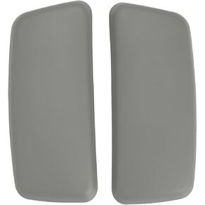 Office Chair Arm Pads Replacement - for Haworth Zody Chair Non-Slip Rubber Base Upholstered Armrests - Long-Lasting Universal Fit Office Chair Parts, Comfortable Support, Chair Repair Part