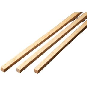 Balsa Wood Sticks (1/16" x 1/16" x 12", Pack of 100) Model Grade Hobby Craft Balsa Wood Thin Square Dowel, Perfect for Modeling, Crafts, Hobbies, Architecture Mockups, Wood Burning, by Binos