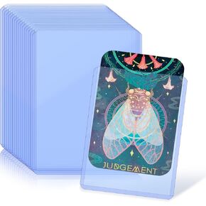 50 Count 55ptTop Loads for Cards Hard Plastic Card Sleeves 3"x4",Fit for Baseball/Football Card, Game Cards, Trading Card, Collectible Sports Cards
