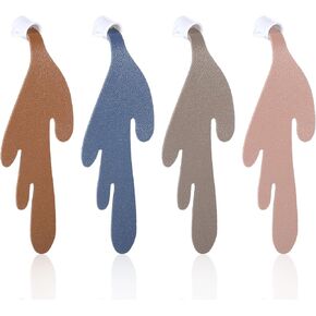 4Pcs Spilled Coffee Bookmarks, Cute Bookmarks Funny Cool Marks Book Lovers Gifts for Book Coffee Enthusiasts Women Men