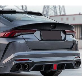 Compatible with GAC Empow 2021-23 Rear Trunk Spoiler Wing Carbon Fiber Carbon Black Rear Wing Rear Spoiler Accessories(Glossy Black)