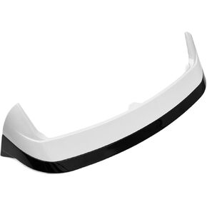Compatible for Volkswagen Golf 8 MK8 2020 21 22 Spoiler ABS Black Carbon Rear Roof Trunk Lid Car Tuning CS Style Exterior Accessories(White Black)