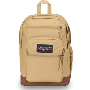 JanSport Cool Backpack with 15-inch Laptop Sleeve, Large Computer Bag Rucksack with 2 Compartments, Ergonomic Straps, Curry