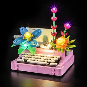 LIGHTAILING Light for Lego-31169 Typewriter with Flowers - Led Lighting Kit Compatible with Lego Building Blocks Model - NOT Included The Model Set