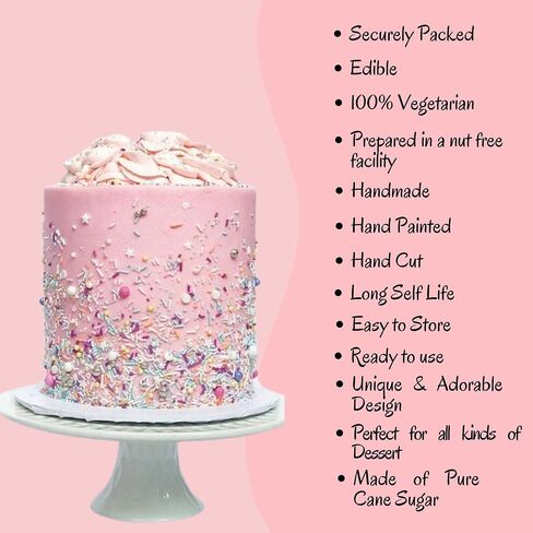 Confect Edible Sprinkles | Navy Blue & Teal Dragees, Green & White Jimmies, Bright Blue Sparkling Sugar | Baking Toppings & Decorations | Sprinkle for Cake & Cupcake Decorating – Vegan, Gluten-Free, Nut-Free, Soy-Free, Dairy-Free, Palm Oil-Free-5 Oz in Kuwait