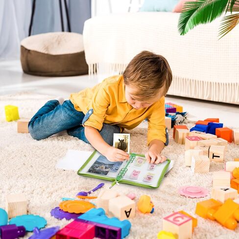 A5 Sticker Organizer Binder with Zipper Closure, Reusable Sticker Storage Album with Pockets, Perfect for Collecting, Organizing, and Displaying Stickers (Star-Purple) in Kuwait