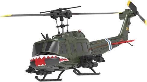 C032 UH-1 Huey RC Helicopter للبالغين-1/48 مقياس 2.4G 6ch Flybarless التحكم عن بُعد ، طائرة ثلاثية الأبعاد ، طائرة RC عالية الدقة للمبتدئين للمبتدئين in Kuwait