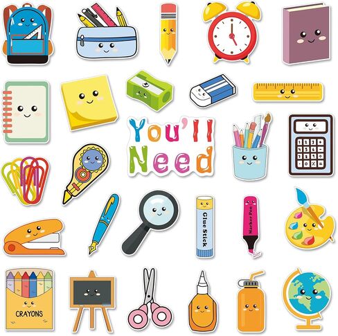 Classroom Teacher Management Magnet - 27PCS You'll Need Elementary Must Haves Teaching Tool, Large Size What You Will Need Magnetic Back to School Supplies for Blackboard Whiteboard Decoration in Saudi Arabia